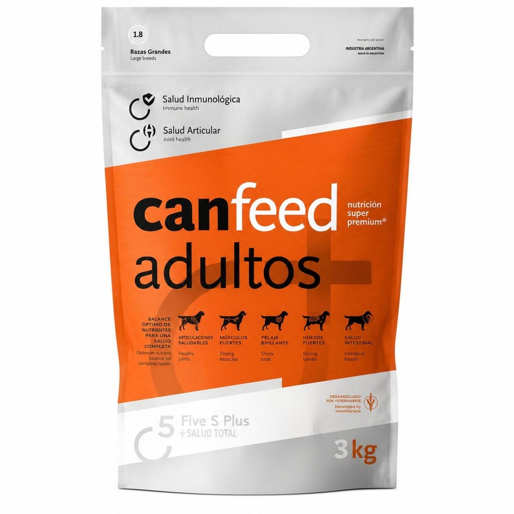 CANFEED Adulto Mediano x 3 Kg