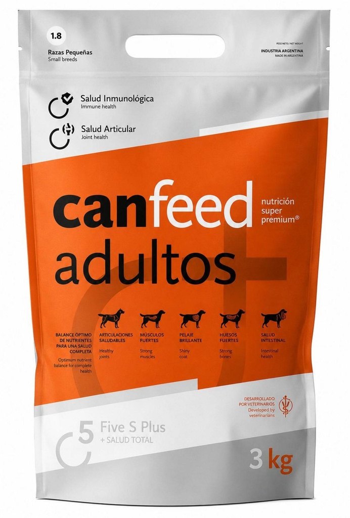 CANFEED Adulto Small SSB x 3 kg