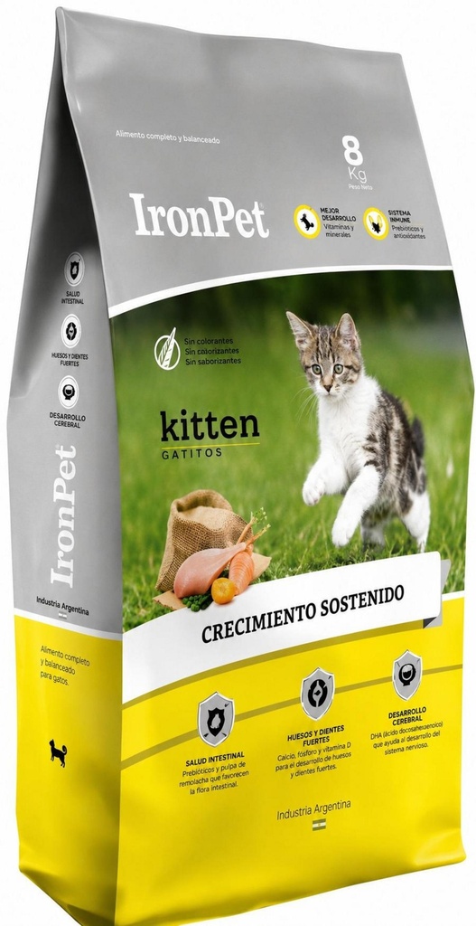 IRON Cat Gatitos x 7,5 kg