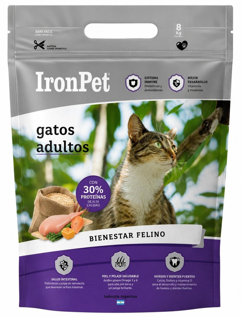 IRON Cat Gato x 3 kg