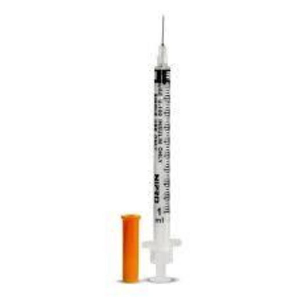 JERINGA para Insulina 29G x 1 ml (1/2")