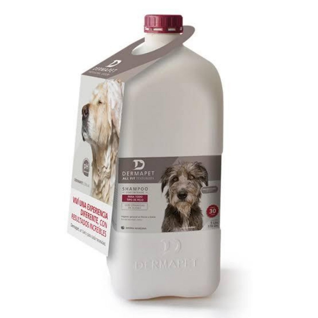 DERMAPET All fit x 1 lt Shampoo Todo tipo de pelo