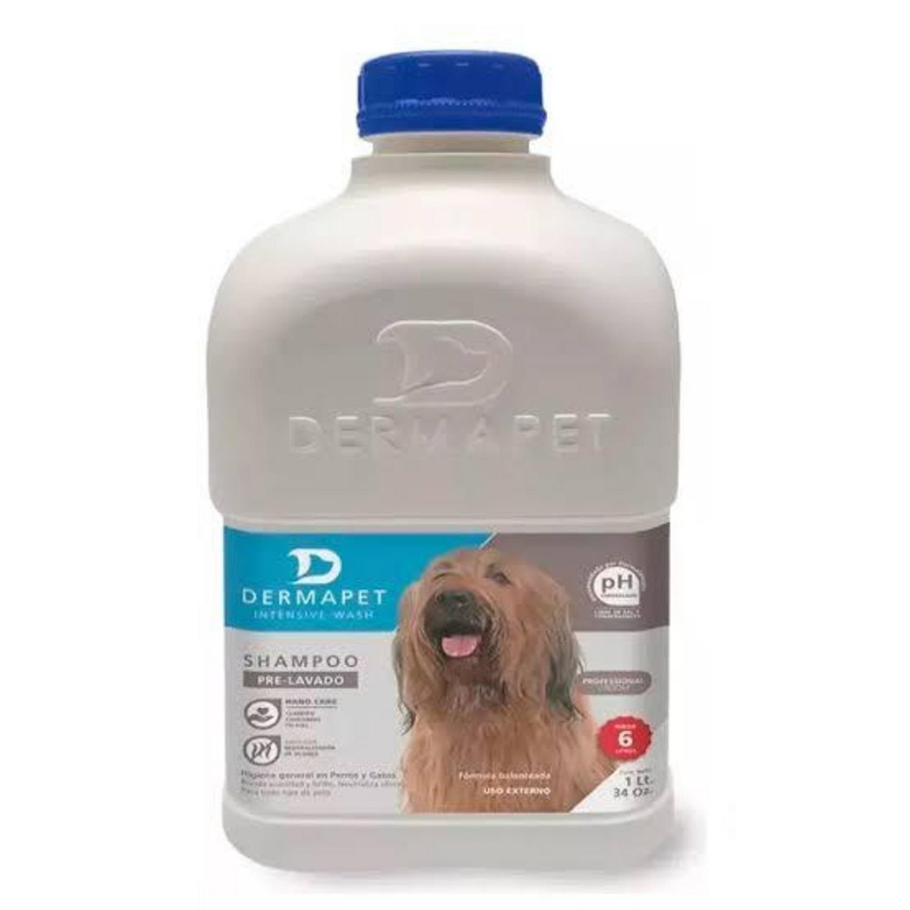 DERMAPET Intensive Wash x 1 lt Shampoo