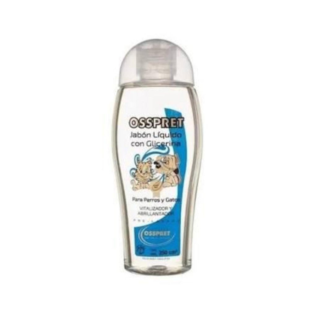 OSSPRET Shampoo Jabon Liquido x 250 ml