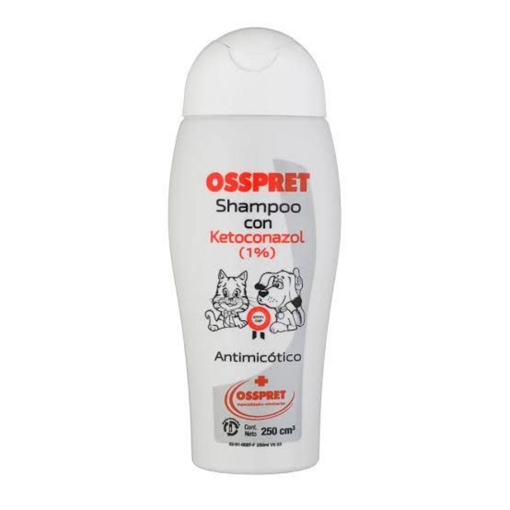 OSSPRET Shampoo Ketoconazol 1% x 250 ml