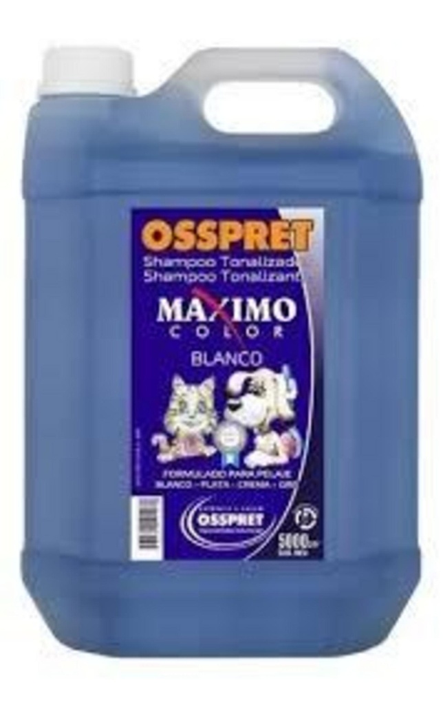 OSSPRET Shampoo Maximo Blanco x 5 lt.