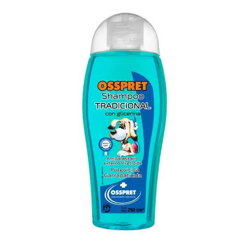 OSSPRET Shampoo Tradicional x 250 ml
