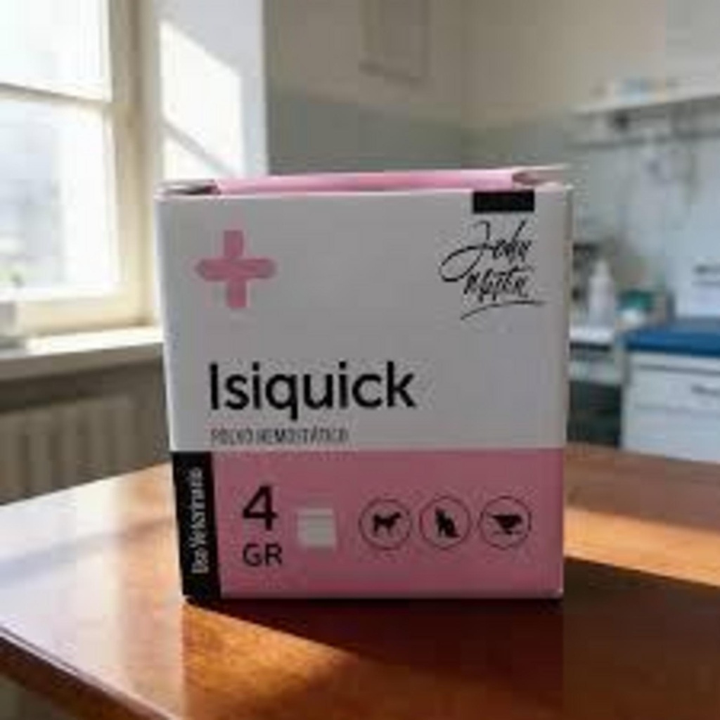 ISIQUICK Polvo hemostático x 4 gr