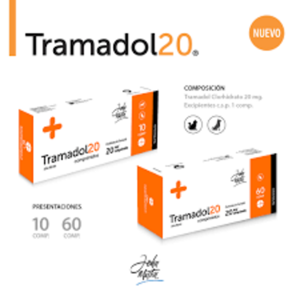 [2200] TRAMADOL 20 JM x 60 comprimidos