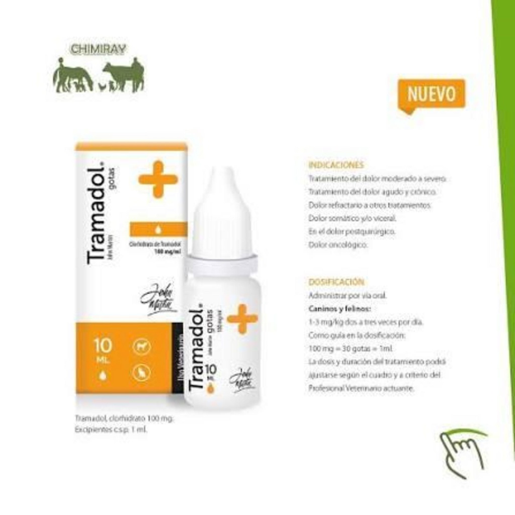 [2193] TRAMADOL JM Gotas x 10 ml