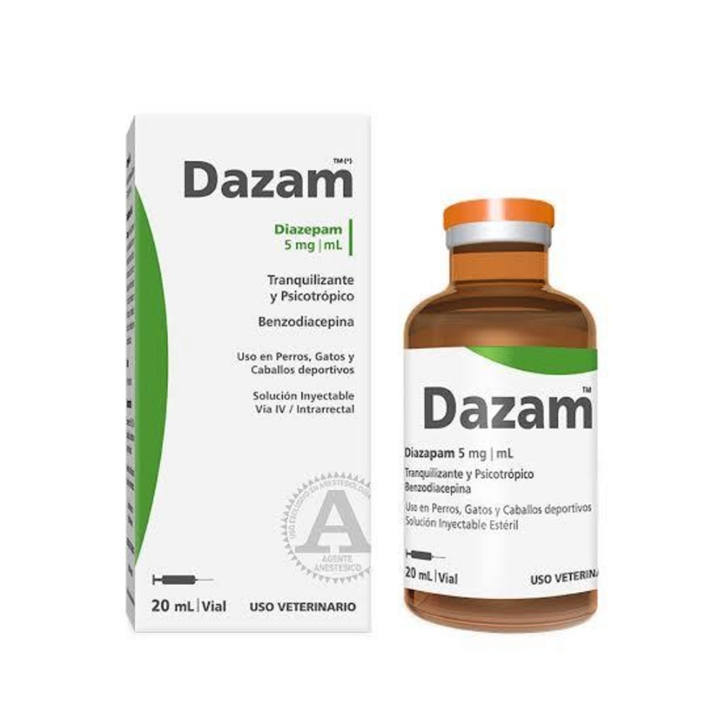 DAZAM Diazepam iny. x 20 ml