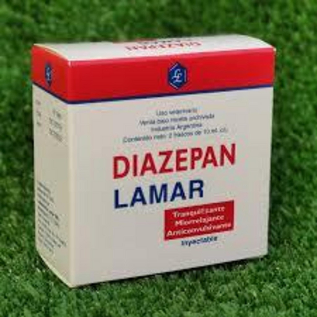 DIAZEPAN Lamar 2 frascos x 10 ml c/u