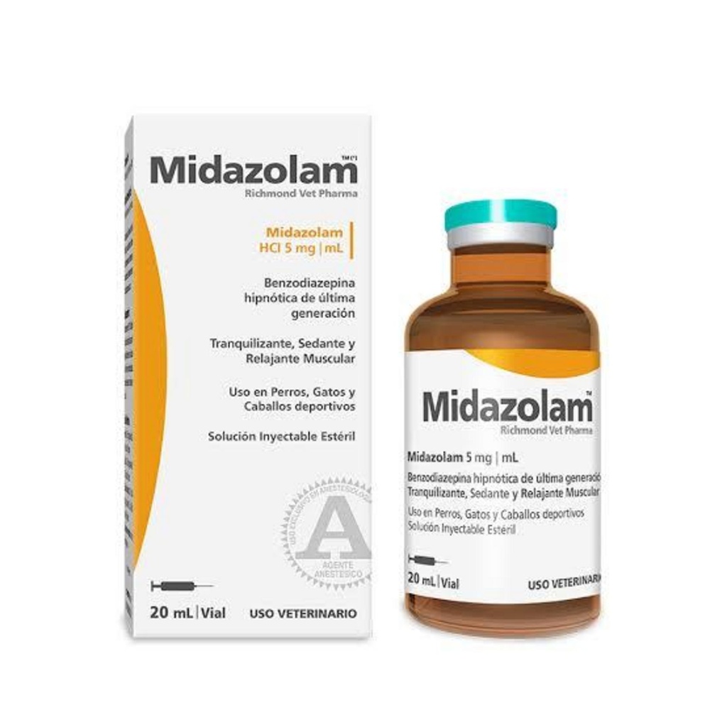 MIDAZOLAM Iny. x 20 ml