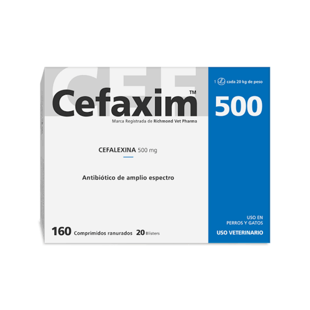 CEFAXIM 500 mg x 160 comprimidos