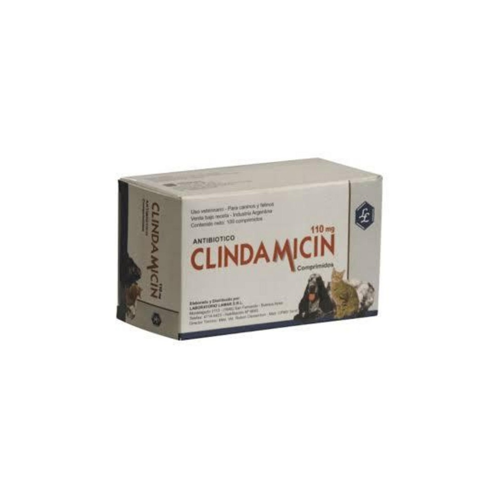 CLINDAMICIN 110 mg Lamar x 100 comprimidos