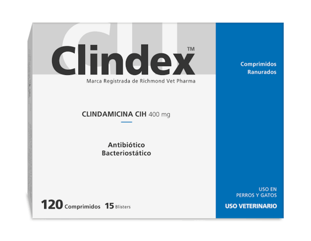 CLINDEX 400 mg x 120 comprimidos