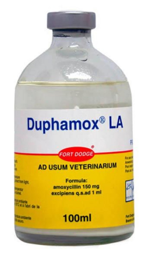 DUPHAMOX LA (AMOXIXILINA 15%) x 100 ml