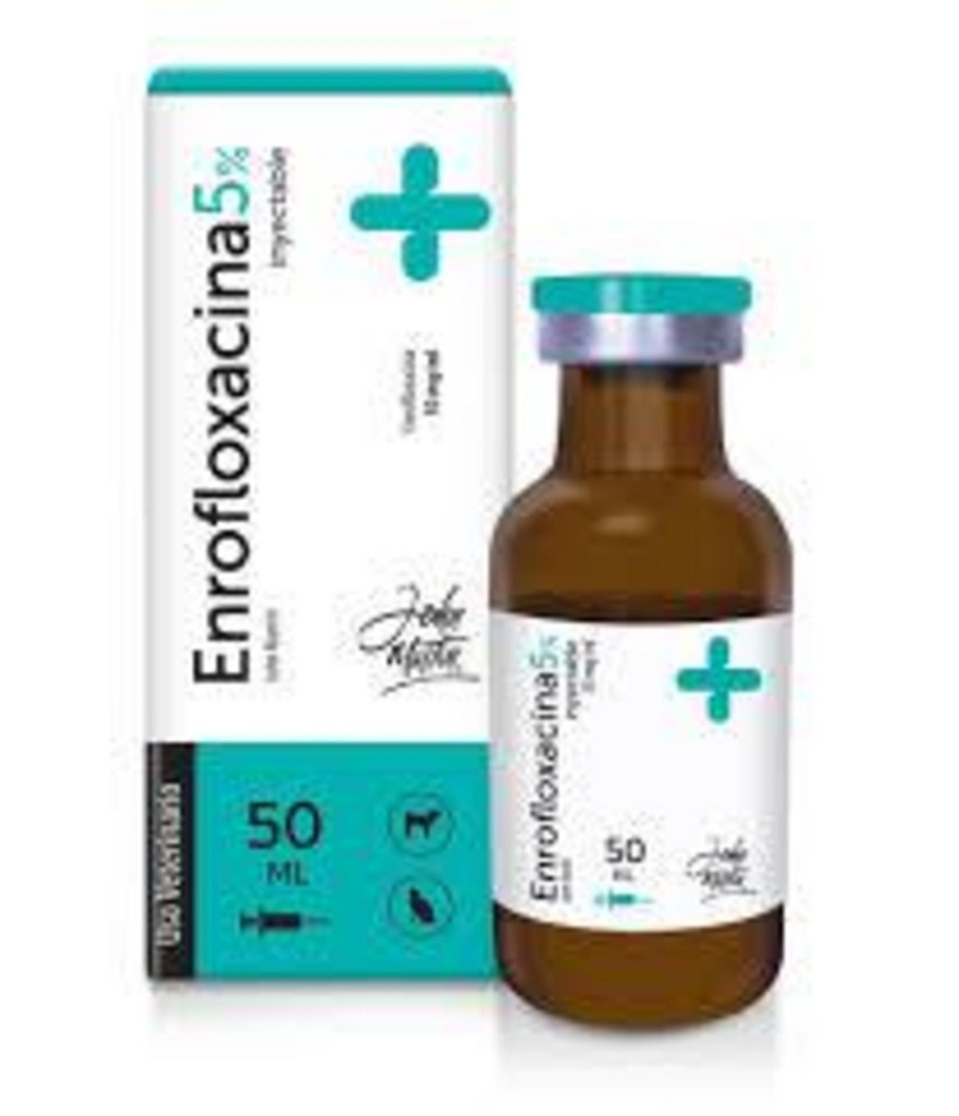 ENROFLOXACINA 5% JM Inyectable x 50 ml
