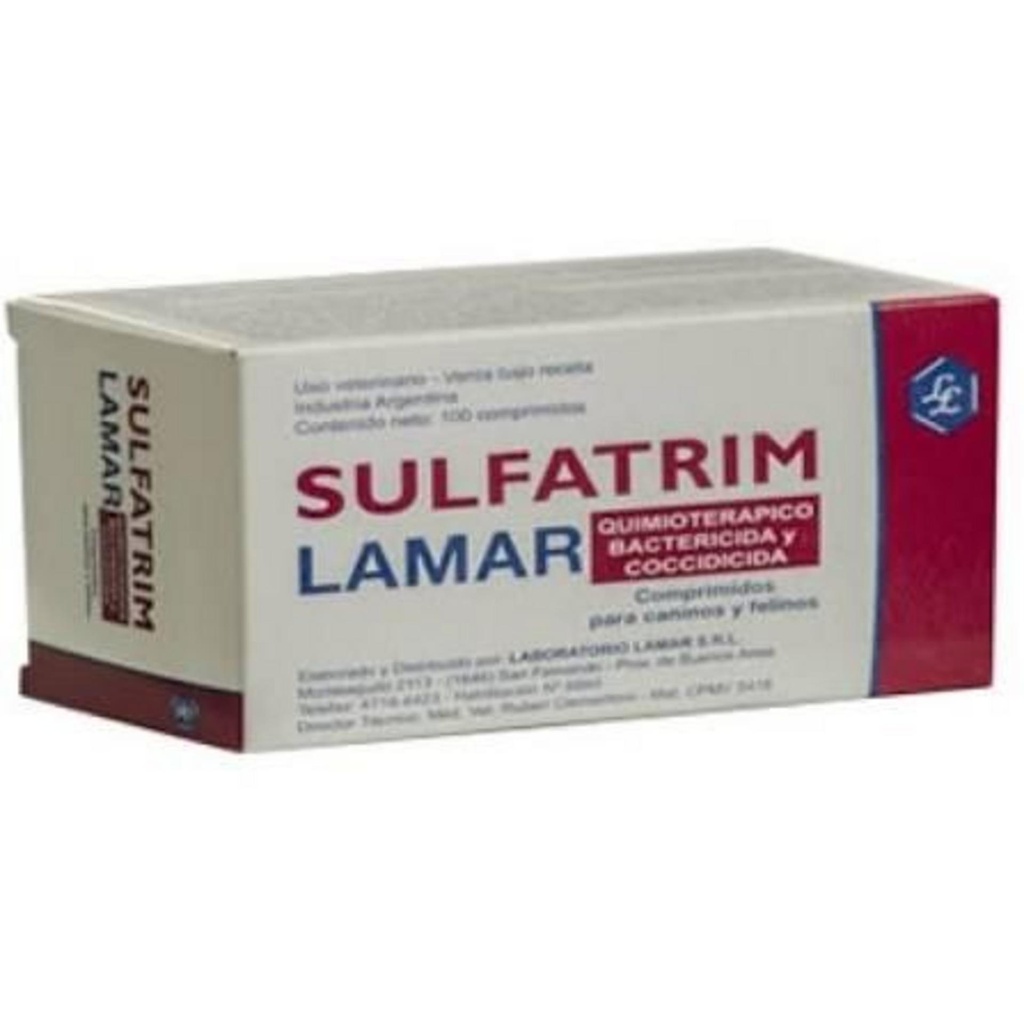 SULFATRIM Lamar x 100 comprimidos
