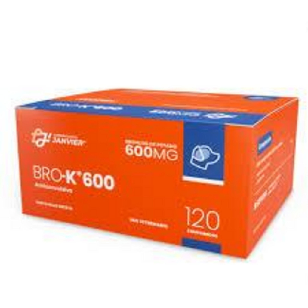 [166] BROMURO DE POTASIO Janvier 600 mg x 120 comprimidos