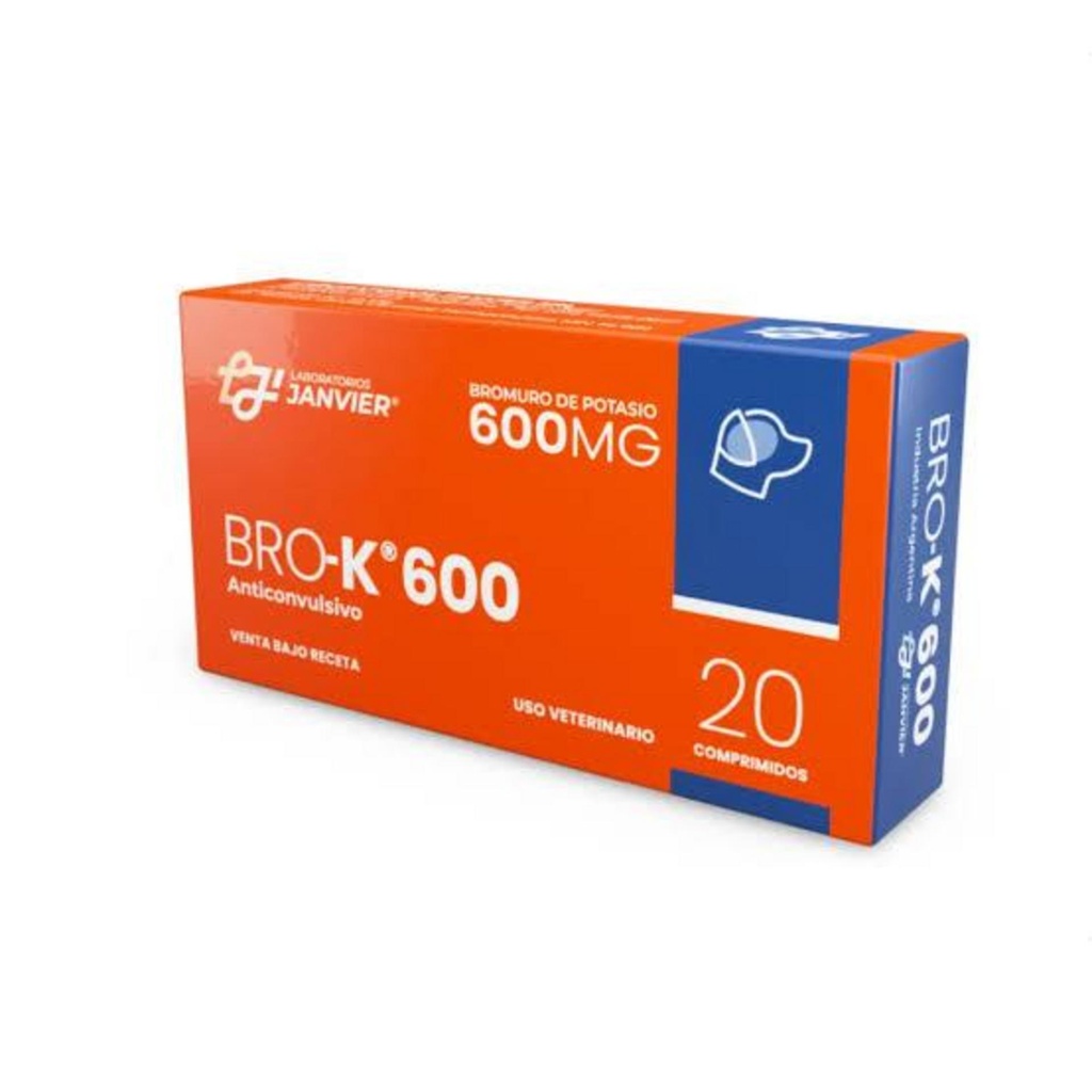 [432] BROMURO DE POTASIO Janvier 600 mg x 20 comprimidos