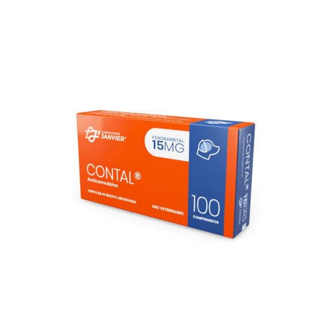 CONTAL 15 Anticonvulsivo x 100 comprimidos