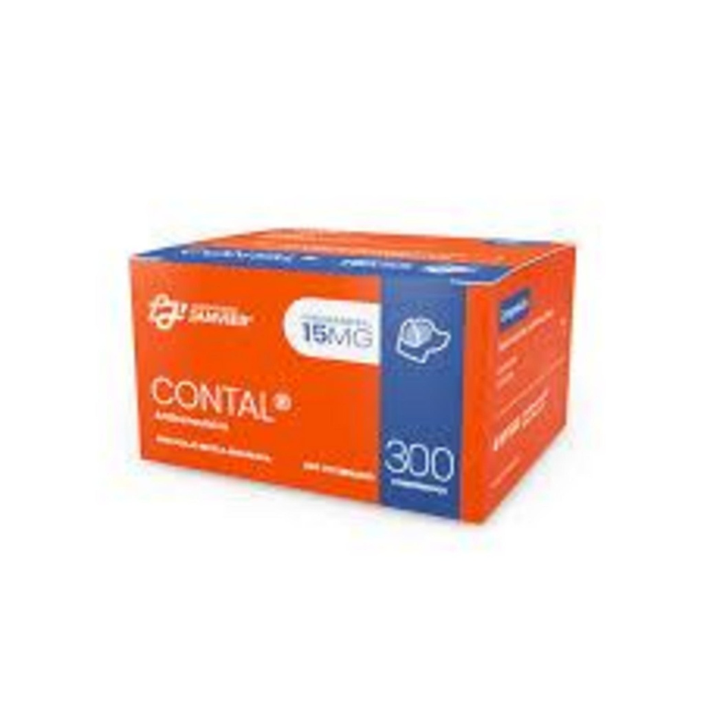 CONTAL 15 Anticonvulsivo x 300 comprimidos