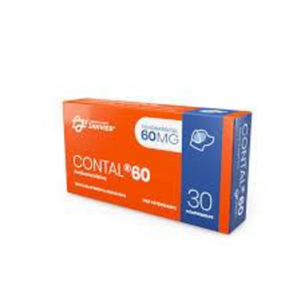 CONTAL 60 Anticonvulsivo x 30 comprimidos