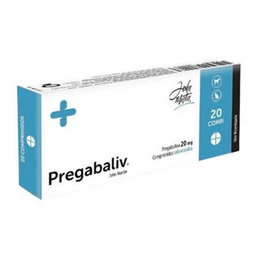 PREGABALIV 20 mg x 20 comprimidos