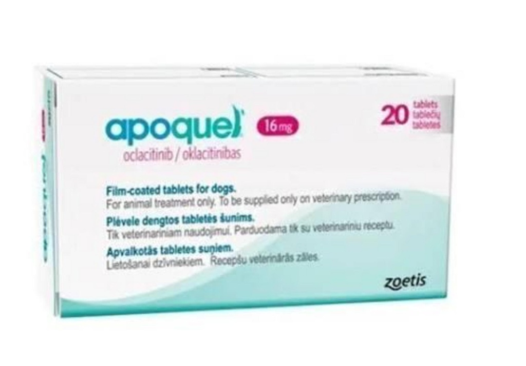 [33] APOQUEL FCT 16 mg (27-40 kg) x 20 comprimidos