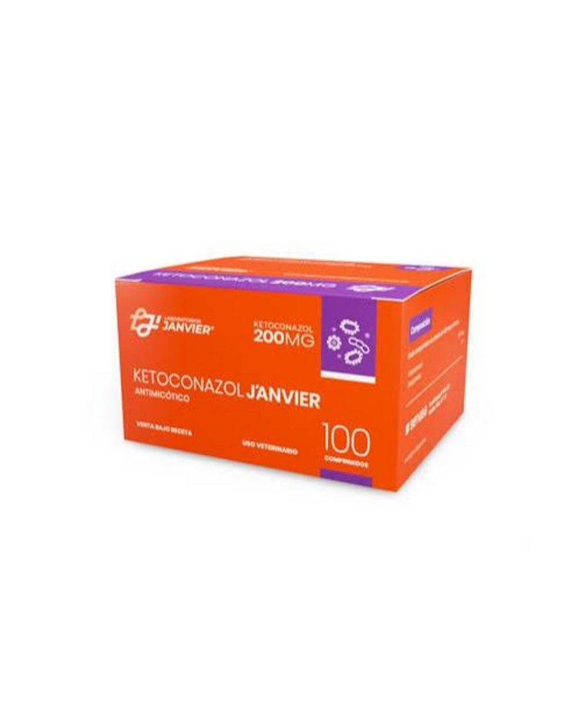 KETOCONAZOL J´Anvier 200 mg x 100 comprimidos