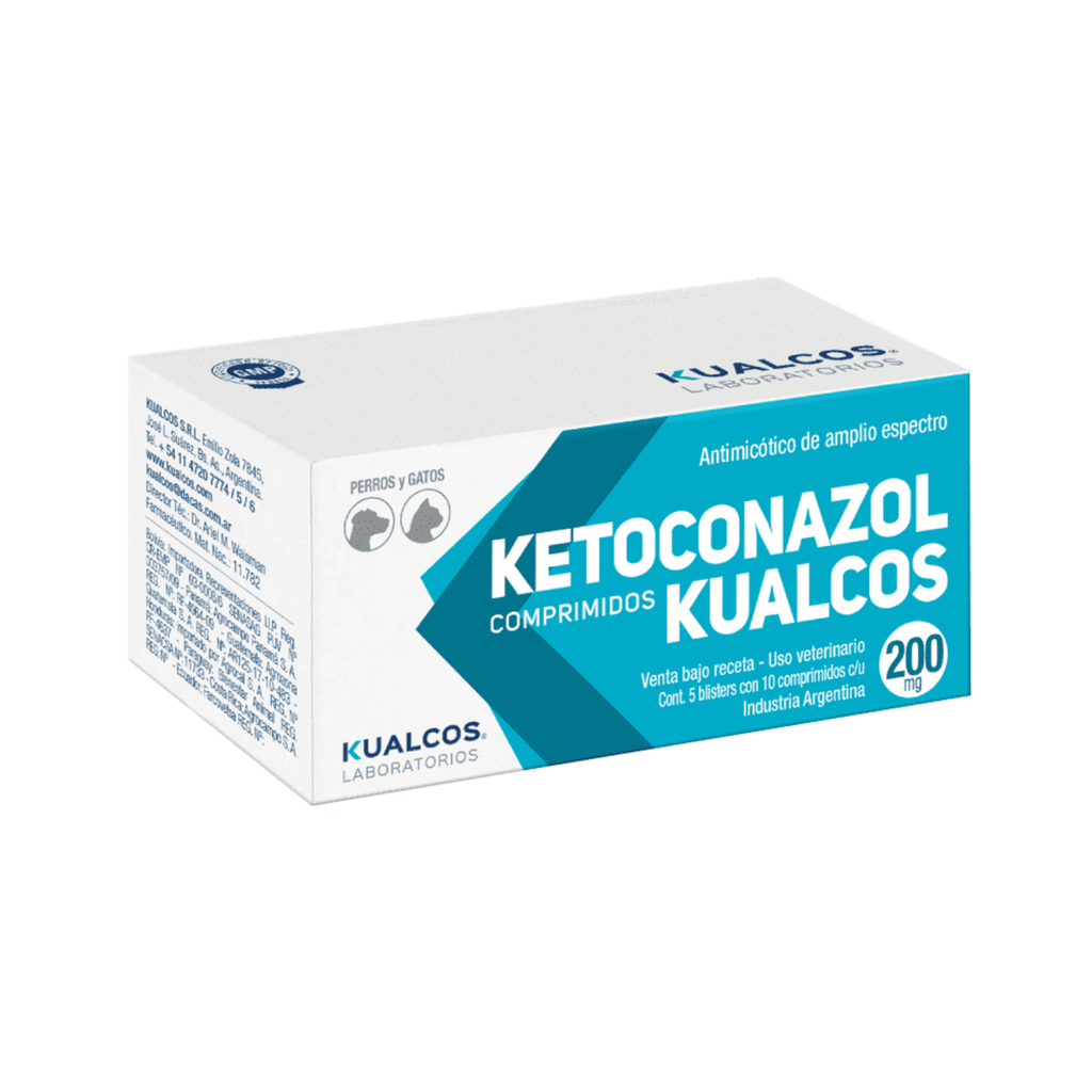 KETOCONAZOL Kualcos 200 mg x 50 comprimidos