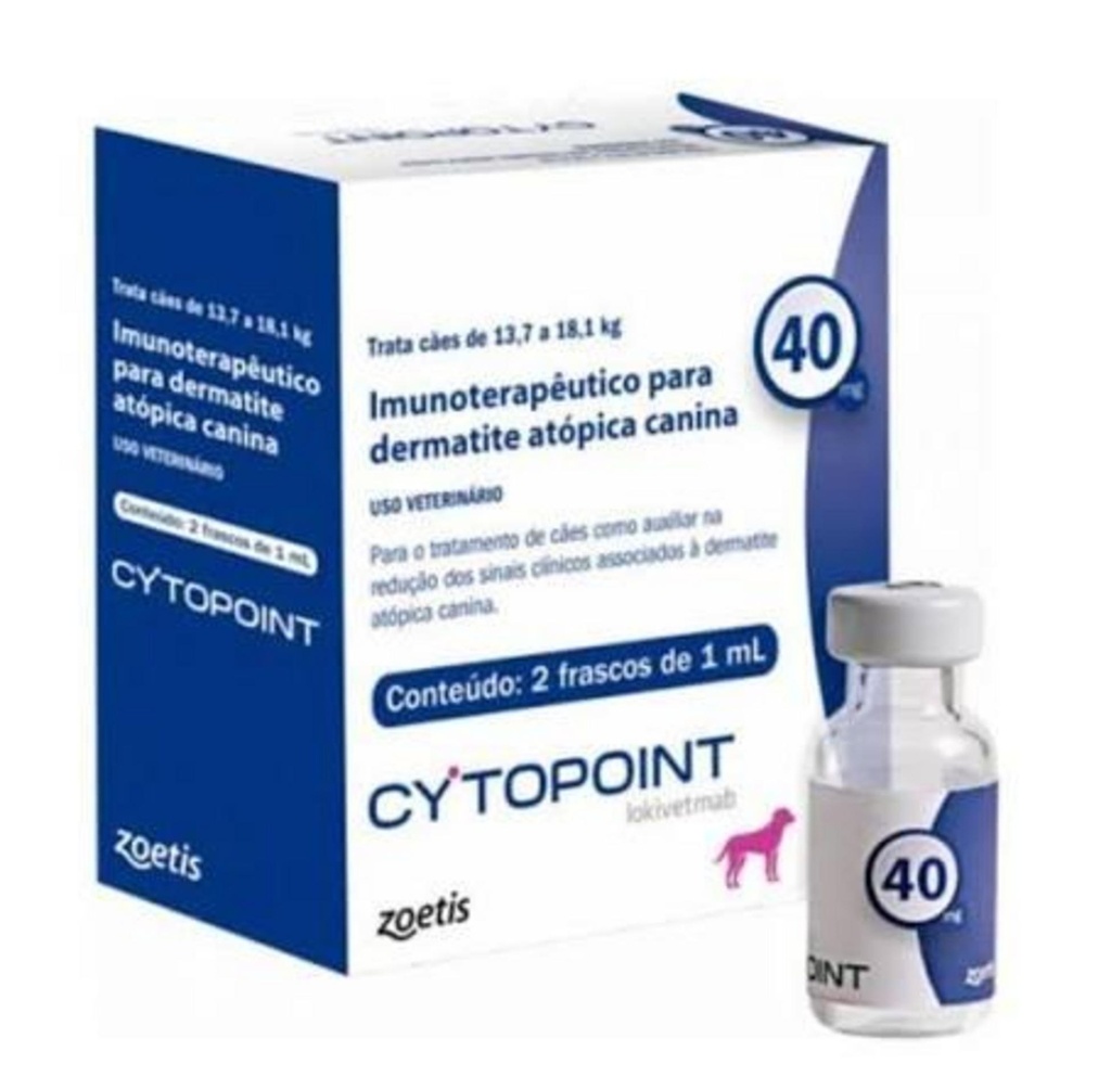 CYTOPOINT 40 mg Caja 2 fcos x 1 ml c/u