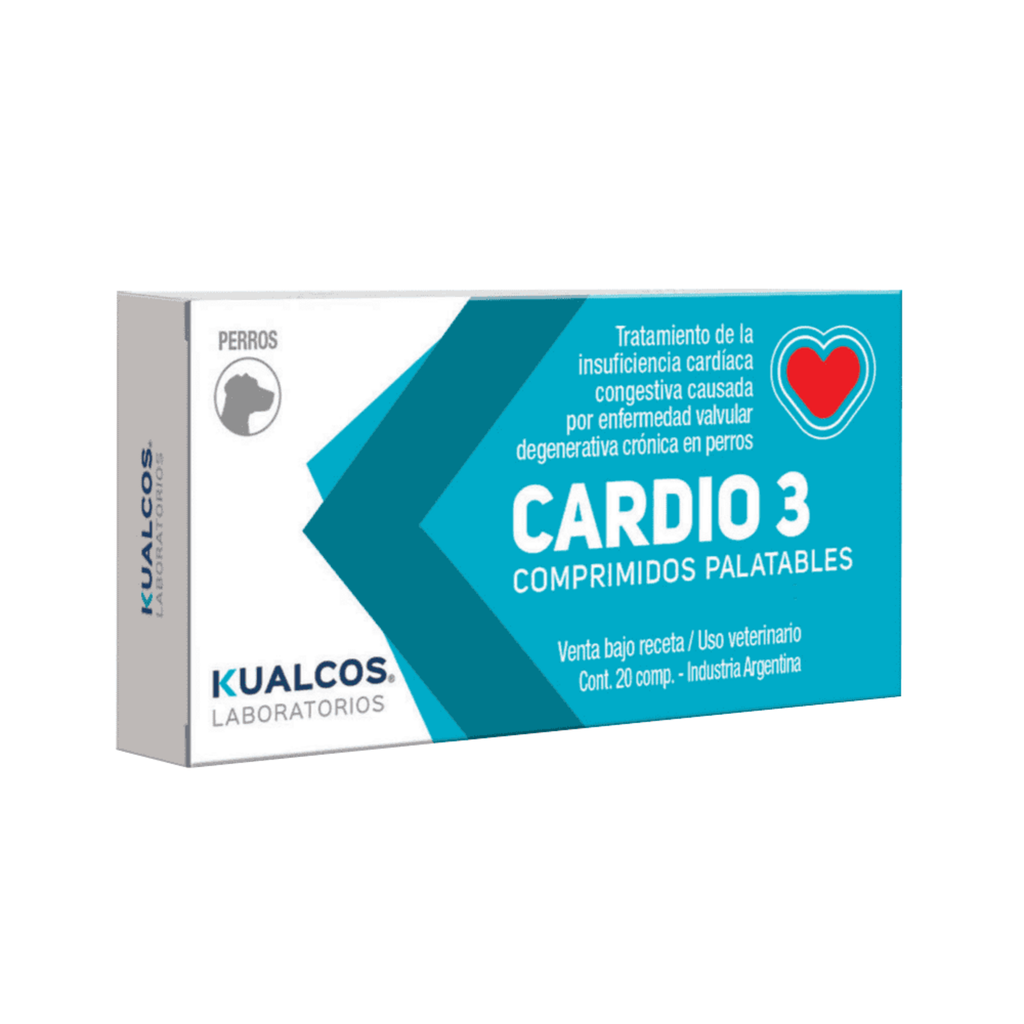 CARDIO 3 Palatable 10 kg x 20 comprimidos