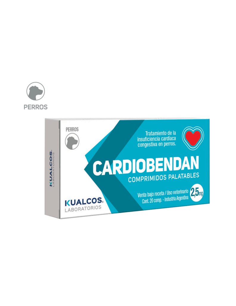 CARDIOBENDAN 2,5 mg x 100 comprimidos