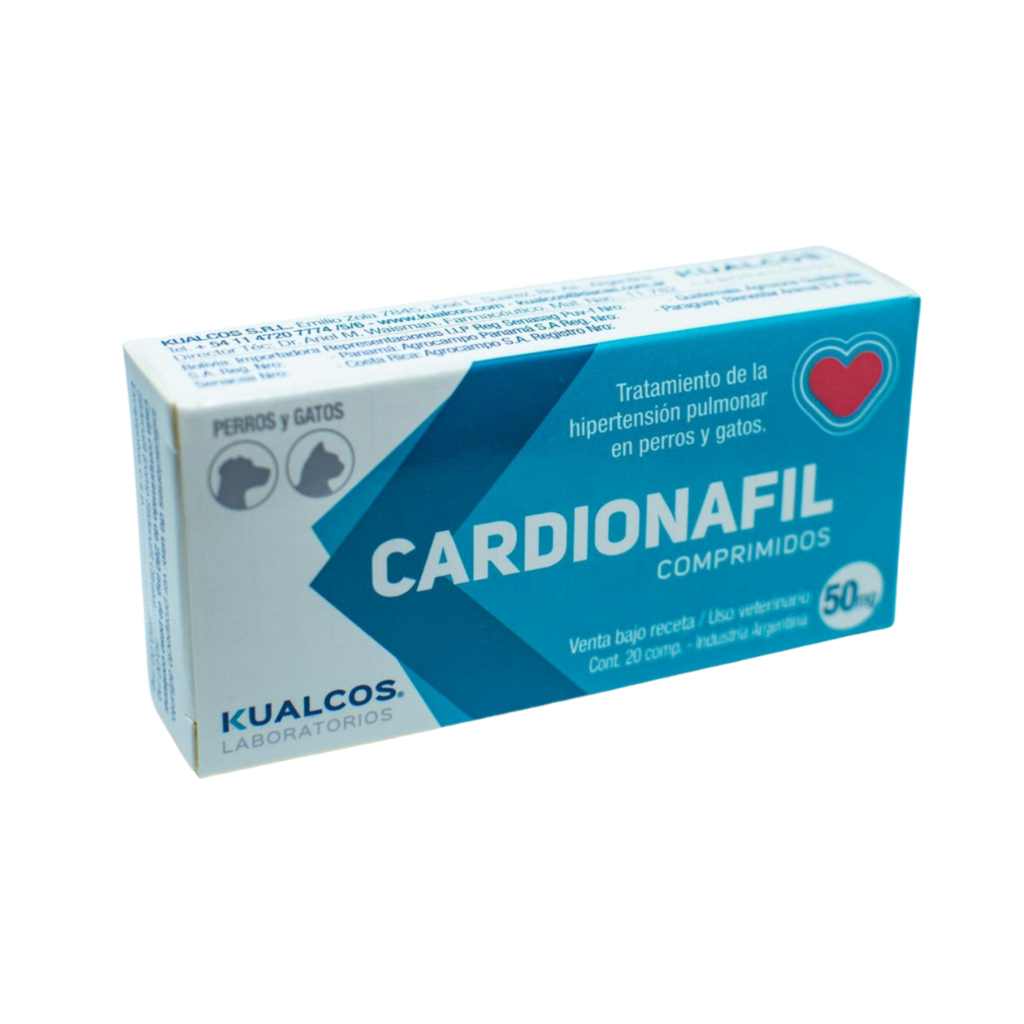 CARDIONAFIL 50 mg x 10 comprimidos