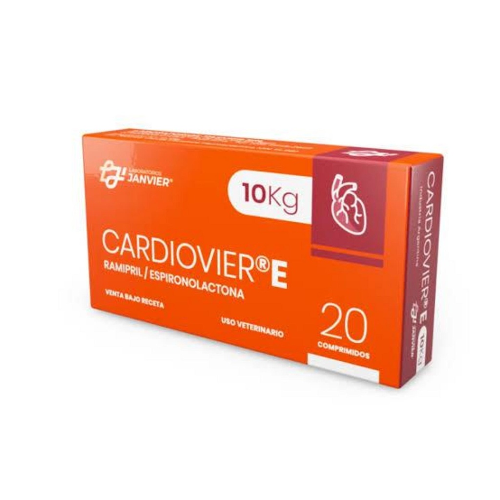 CARDIOVIER E 10  Kg x 20 comprimidos