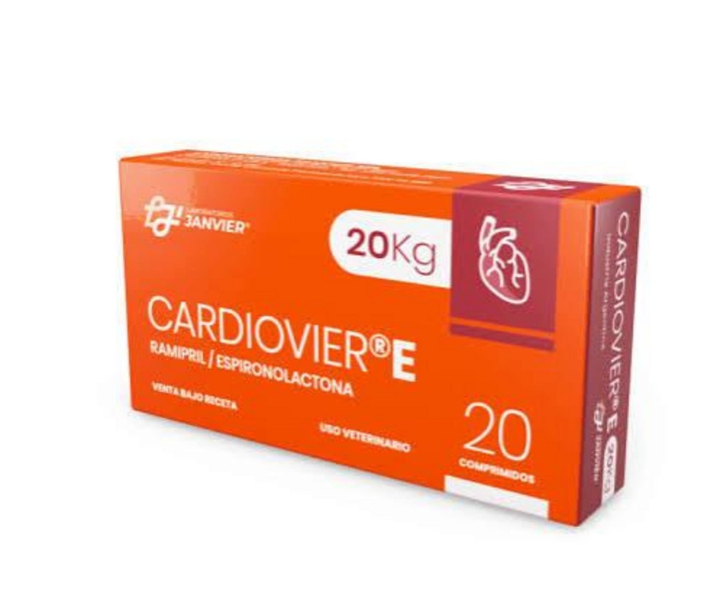 CARDIOVIER E 20 Kg x 20 comprimidos