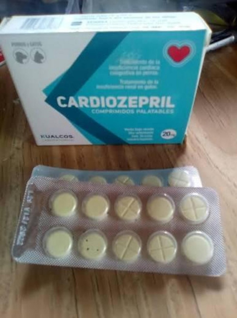 CARDIOZEPRIL 20 mg x 20 comprimidos