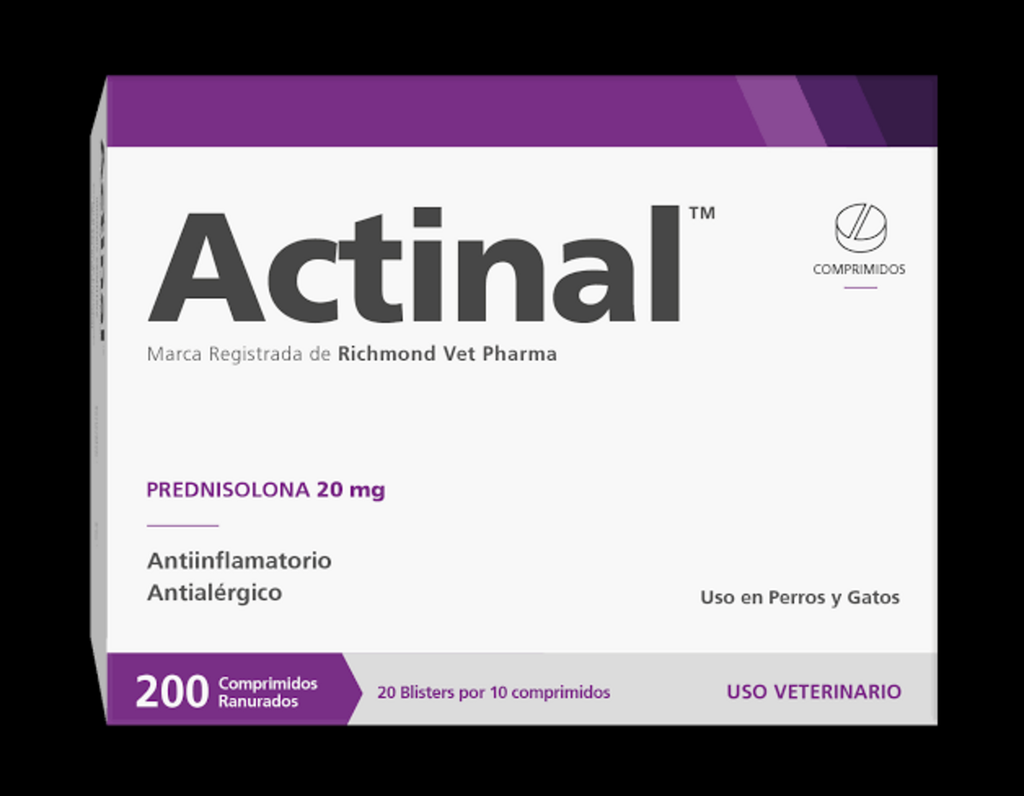 [1914] ACTINAL 20 mg (Prednisolona) x 200 comprimidos