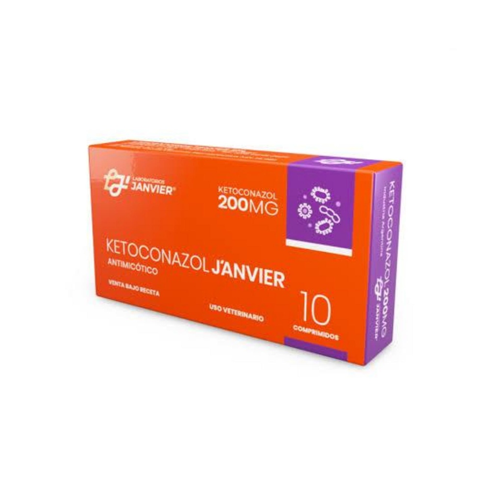 KETOCONAZOL J´Anvier 200 mg x 10 comprimidos