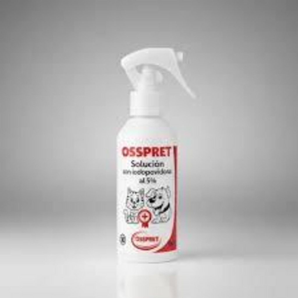 OSSPRET Solucion Iodopovidona 5% Atomizador x 100 ml