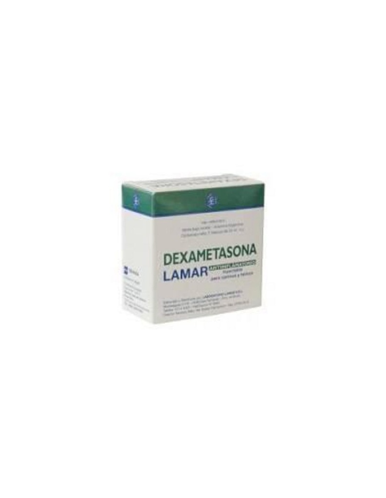 DEXAMETASONA Lamar Iny. 2 frasco x 20 ml c/u