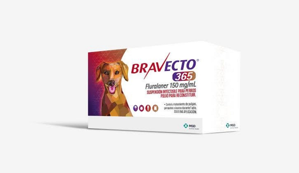 [125] BRAVECTO 365 fco polvo + diluyente x 14 ml