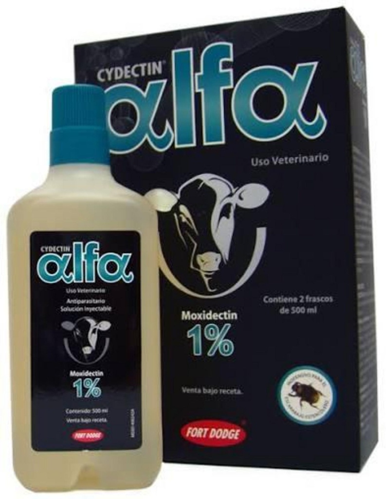 CYDECTIN ALFA 1% Moxidectina x 500 ml