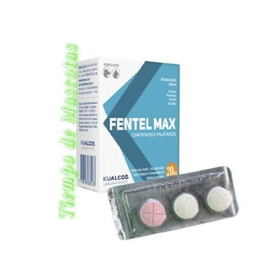 FENTEL Max 20 Kg x 30 Comprimidos