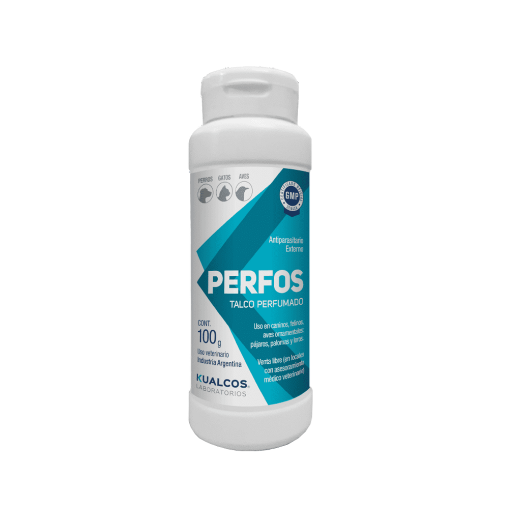 PERFOS Talco Kualcos Perfumado x 100 gr