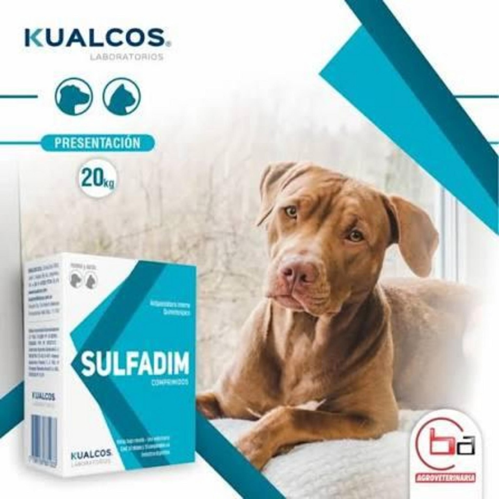 SULFADIM 20 Kg x 40 comprimidos