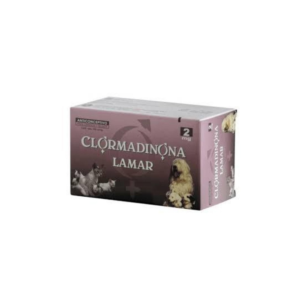 CLORMADINONA Lamar 2 mg x 100 compr