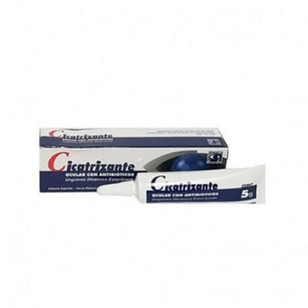 CICATRIZANTE Ocular con Antibióticos x 5 gr